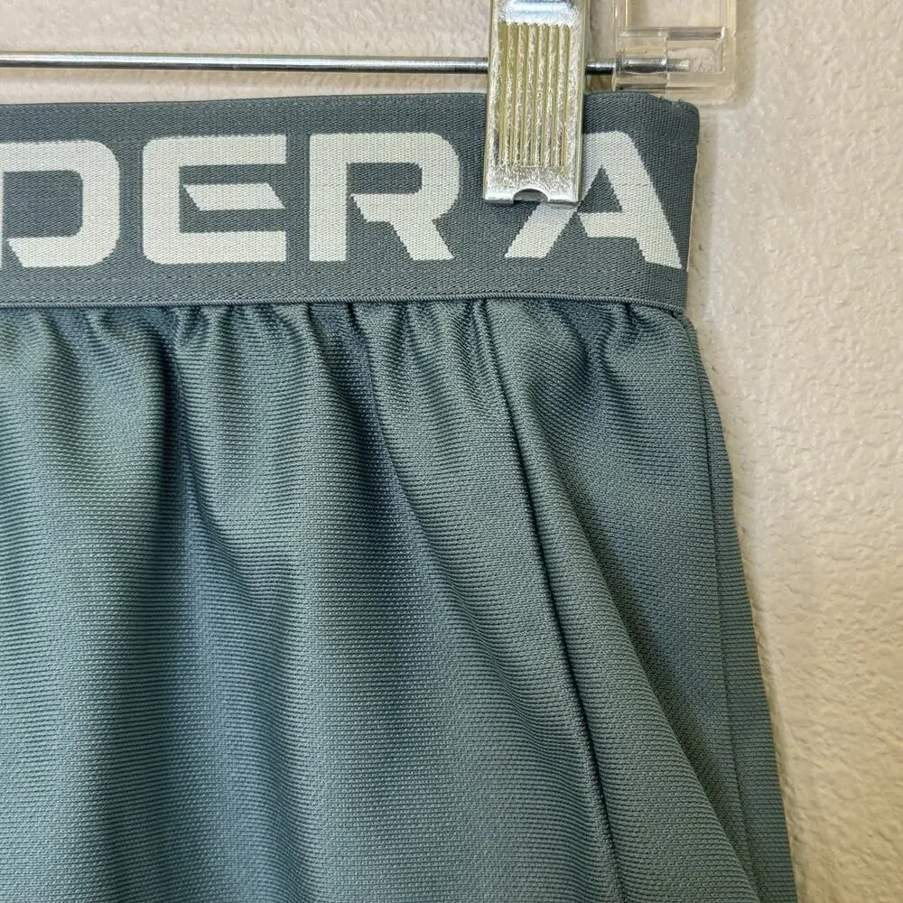 Under Armour Play‎ Up 2.0 Running Training Shorts Womens Size Small Teal Green